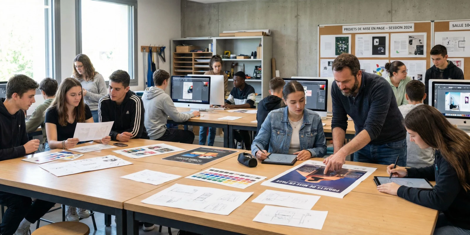 Projets de Maquette en Bac Pro RPIP : Maîtriser la Mise en Page par la Pratique